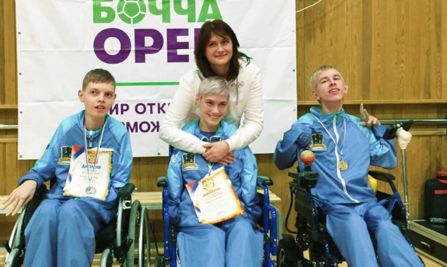 Алтайские спортсмены - призёры Кубка России-2021 по бочча. Фото из архива "АС"