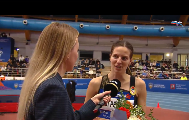 Победное интервью Виктории Погребняк