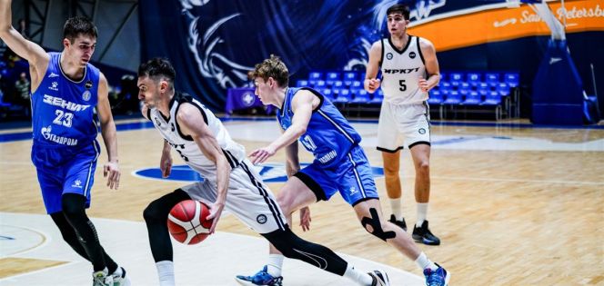 Фрагмент матча "Зенит-2" - "Иркут". Фото: сайт РФБ