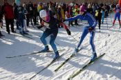 «Алтайская правда» о юбилейных лыжных эстафетах на призы газеты в Барнауле