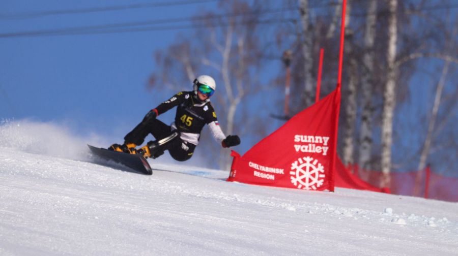 Миасс. Спартакиада сильнейших. Сноуборд. Параллельный слалом-гигант. Фото: Александр Чёрный, "Алтайский спорт" 