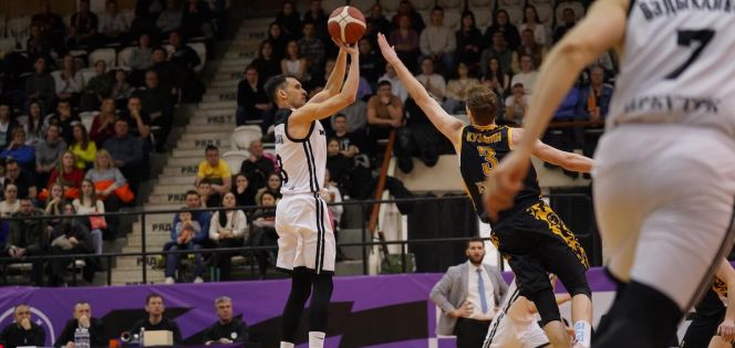 Фрагмент матча "Иркут" - "Русичи". Фото: сайт РФБ