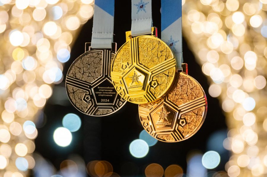 Медали Спартакиады. Фото: Пресс-центр Спартакиады-2024