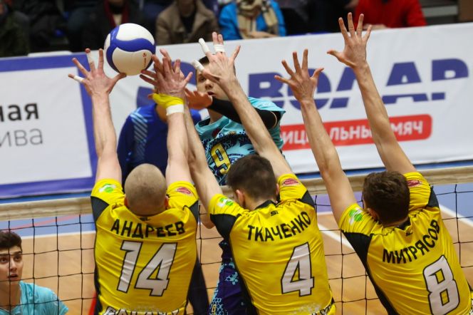 24-25 февраля. Барнаул. СК «Победа». Чемпионат России. Мужчины. Высшая лига «А». Турнир за 1-8 места. 2-й тур. «Университет» – «Академия-Казань»