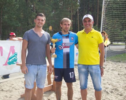В Барнауле прошел отборочный этап Кубка России по пляжному футболу (фото).