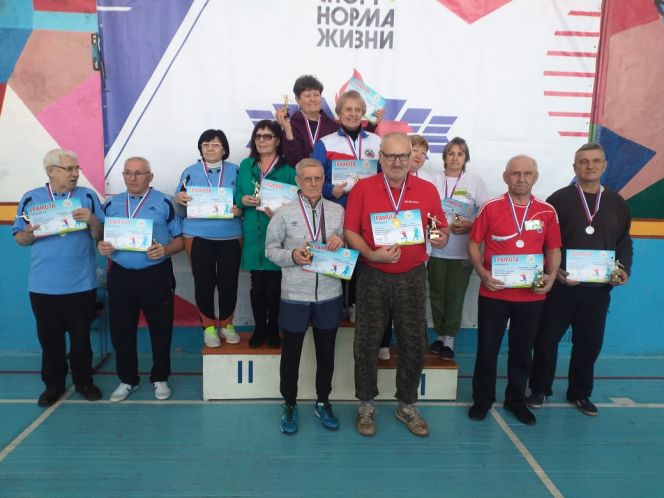 Юбилею района посвящается. В Табунах состоялась спартакиада пенсионеров  