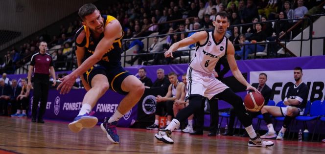 Фрагмент матча "Иркут" - "Химки". Фото: сайт РФБ