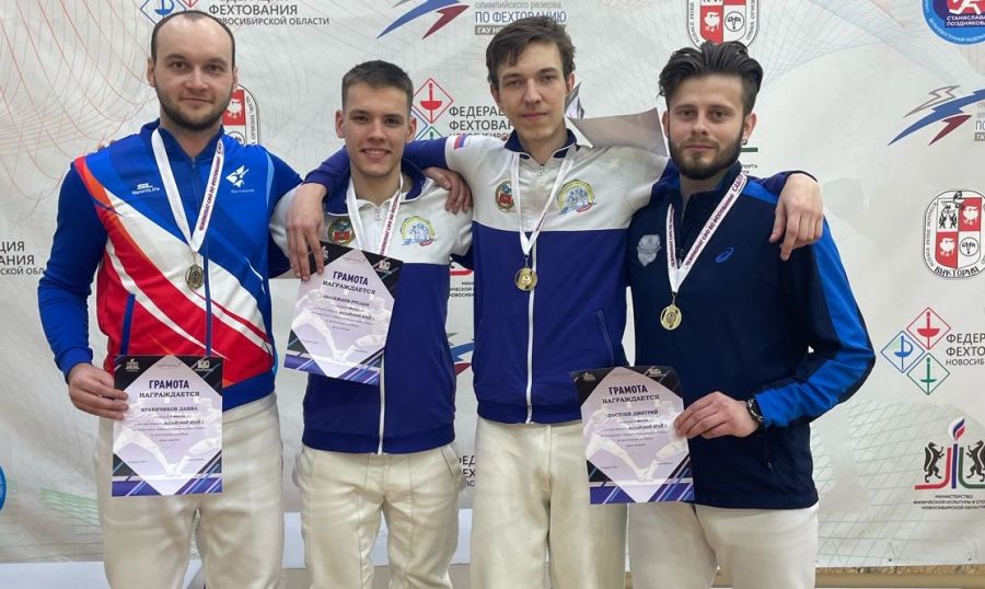 Слева направо: Данил Бубенчиков, Кирилл Шаповалов, Руслан Полежаев и Дмитрий Постоев