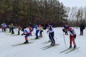 Лыжникам и дождь не помеха. В Родинском районе состоялись традиционные соревнования памяти Владимира Лобача и Леонида Орта