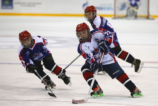 13 сентября. Барнаул. Открытие детского хоккейного сезона. Ледовая арена "Динамо".   