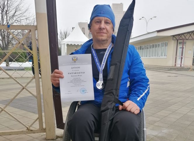 Барнаулец Игорь Кузнецов - серебряный призёр Кубка России по параканоэ (спорт лиц с ПОДА)