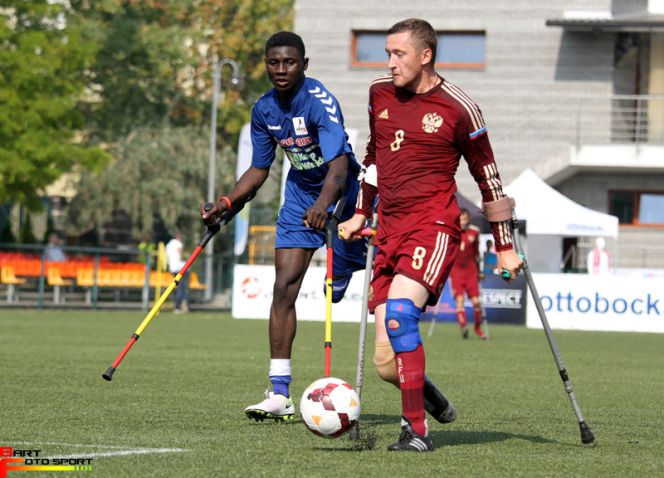 Игорь Жилин в составе сборной России по футболу выиграл Amp Futbol Cup в Польше (фото).