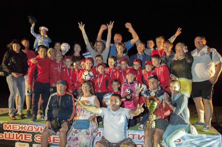 Прорвались на пьедестал