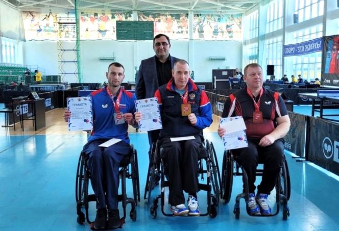 Бийчанин Дмитрий Прохоров стал призёром всероссийского турнира по настольному теннису (спорт лиц с ПОДА)  