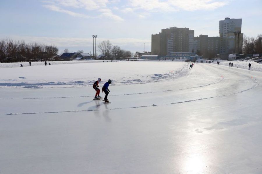 Каток СШОР "Клевченя". Фото: "Алтайский спорт" 