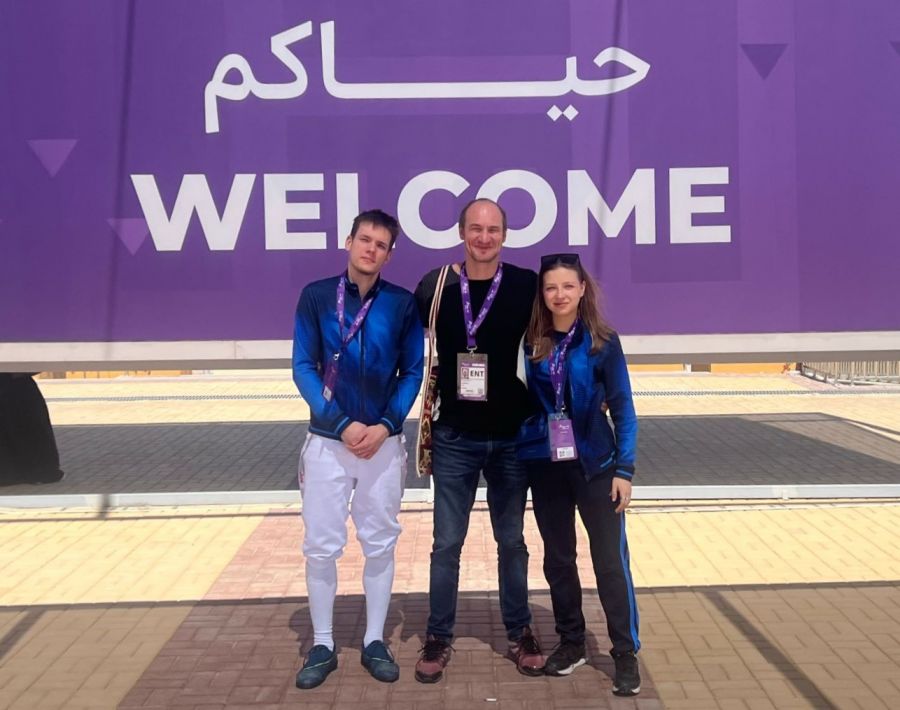 Кирилл Шаповалов, Валериан Феоктистов, Мария Третьякова. Фото предоставлены Валерианом Феоктистовым