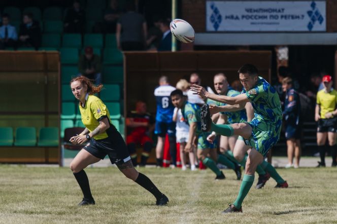 Команда Барнаульского юридического института в чемпионате образовательных вузов МВД России по регби-7 заняла 9-е место из 16-ти (фото)
