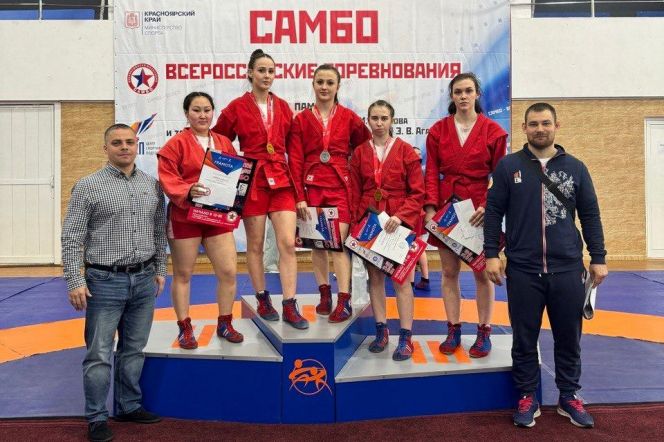 Женская часть сборной команды Алтайского края завоевала в Красноярске пять медалей