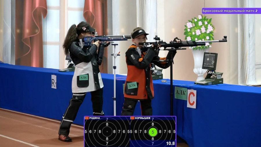 Бронзовый медальный матч с участием Влады Родиной и Ивана Кормышева