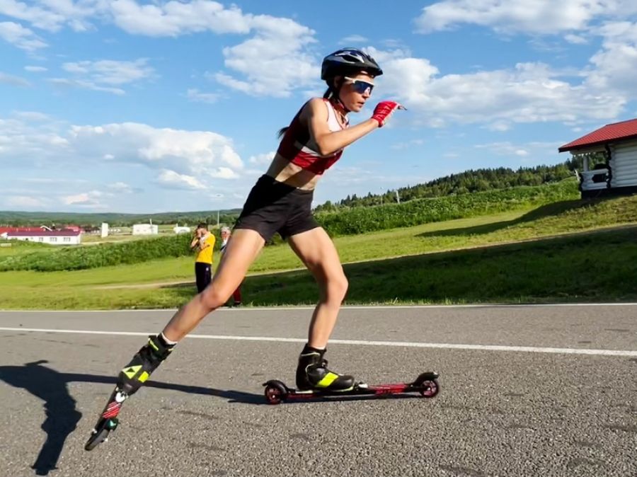   Алина Пеклецова. Фото: проект «На лыжи!»