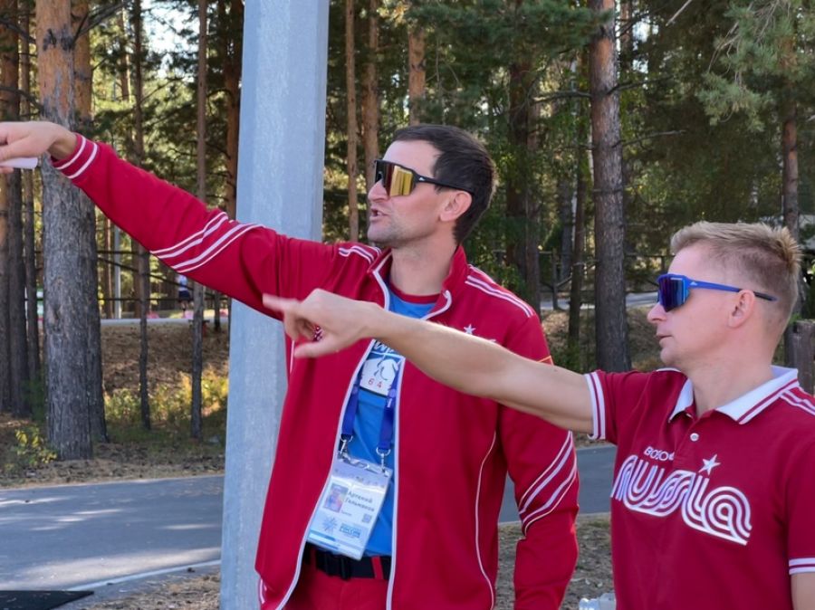 Артемий Гельманов и Юрий Виноградов. Фото: проект «На лыжи!»