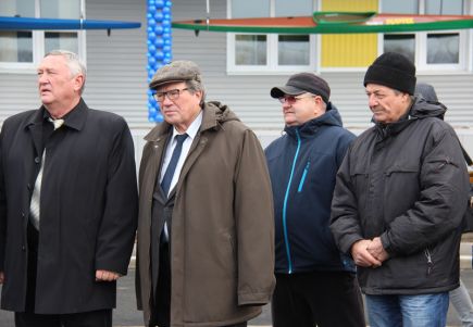 Укрепили берег