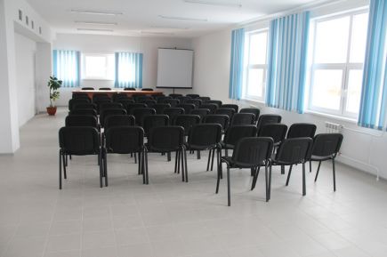 Укрепили берег