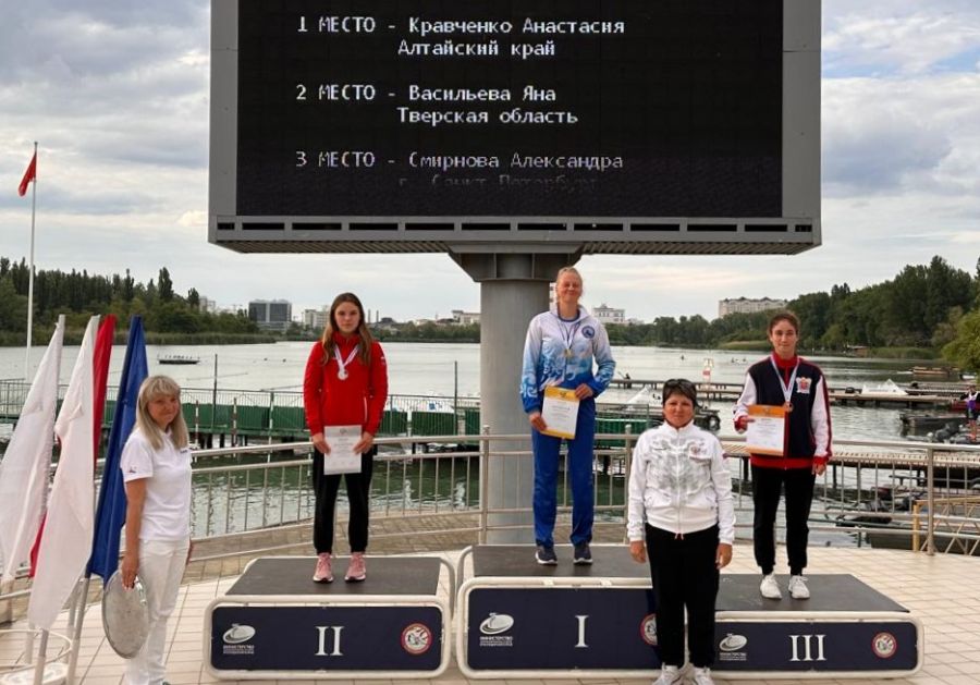 Анастасия Кравченко принесла нашему региону первую золотую медаль стартовавшего первенства России