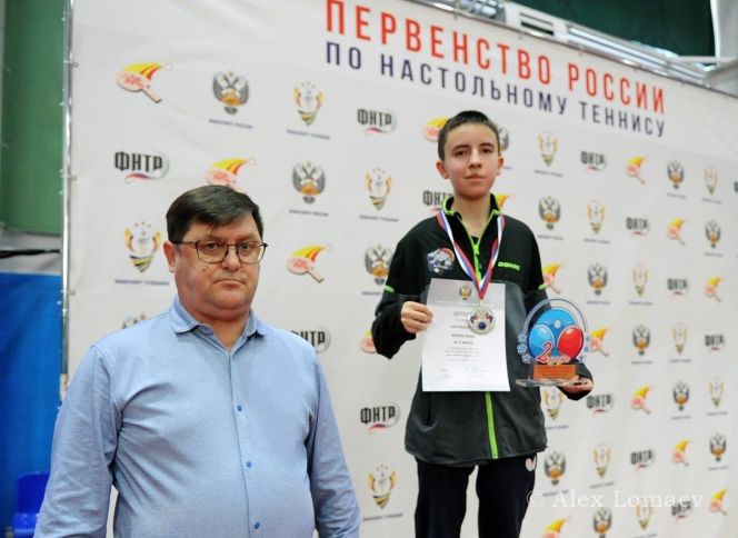 Павел Вяткин - серебряный призёр первенства России до 14 лет 