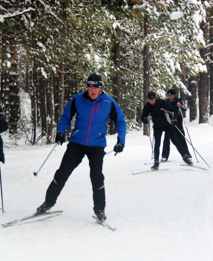 Зимняя сказка в лесу