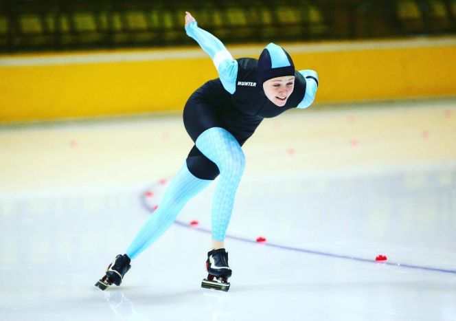 Маргарита Пушкарёва выиграла масс-старт на первом этапе юниорского Кубка Союза конькобежцев России.