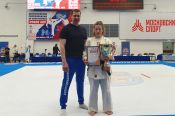 Екатерина Фурсова - серебряный призёр Всероссийских соревнований по киокусинкай «Кубок АКР»