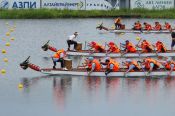 «Драконьеры»  бьют рекорды. В Барнауле провели IV Кубок журналистов по гребле на лодках «Дракон»  (много фото)