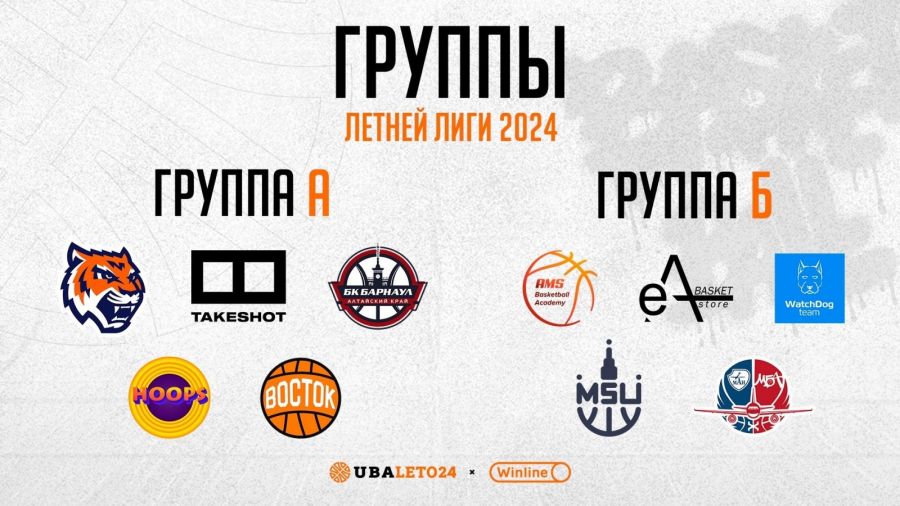 Инфографика Лиги UBA