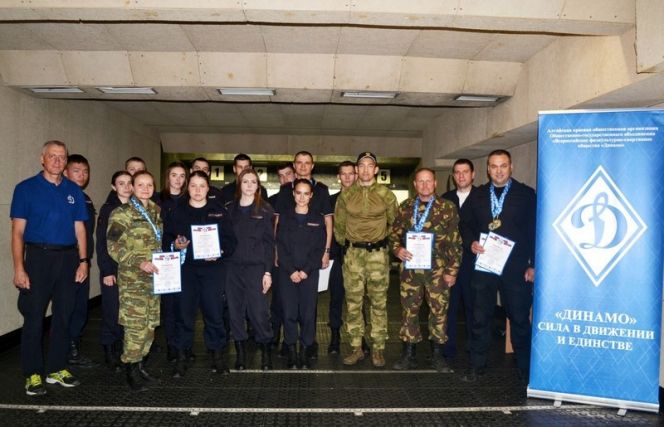Итоги соревнований среди силовых структур по стрельбе из боевого стрелкового оружия по программе спартакиады "Динамо"