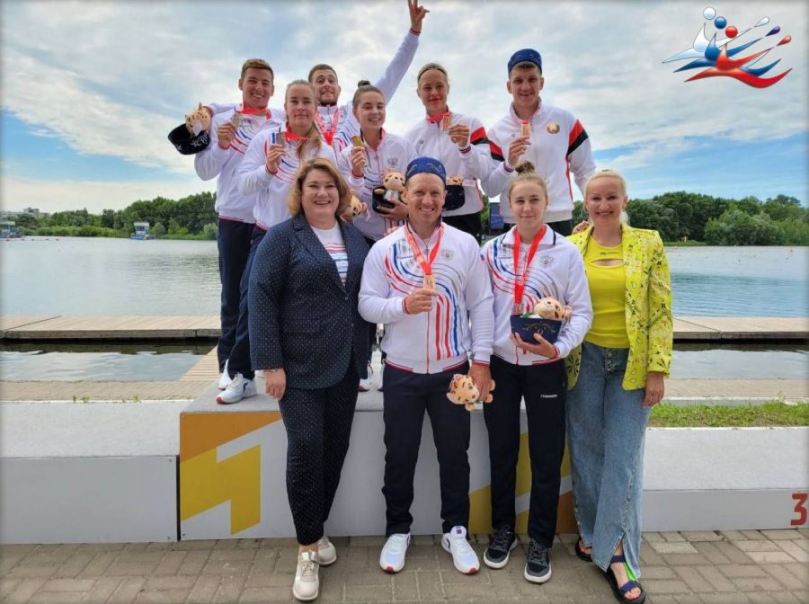 Барнаульская каноистка София Штиль завоевала бронзу на Играх БРИКС на дистанции 200 м в миксте