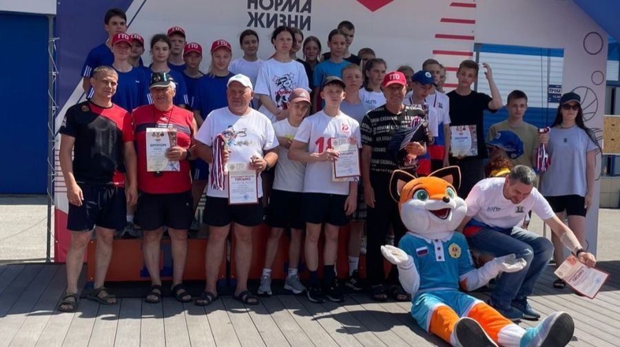 Солнечно, ярко, жарко! В Заринске прошёл краевой финал фестиваля ГТО среди школьных команд