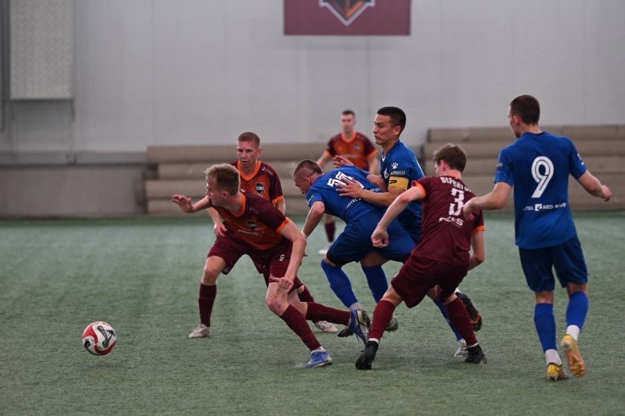 Фрагмент матча "Темп" - "Бурятия" (4:0). Фото: Никита Сницарев/ФК "Темп"