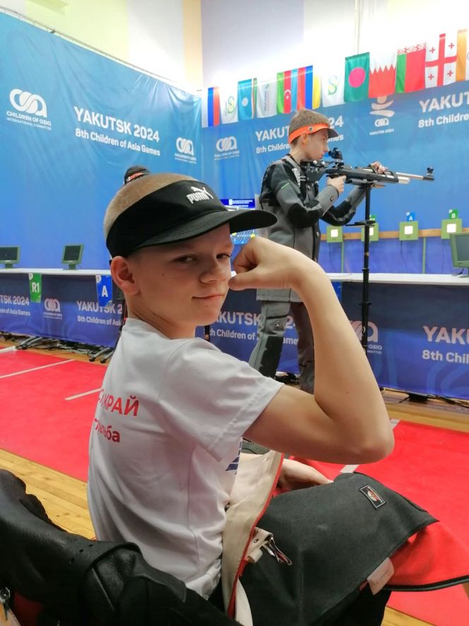 Иван Кормышев - бронзовый призёр VIII Международных спортивных игр «Дети Азии» по пулевой стрельбе