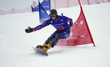 Андрей Соболев выиграл слалом-гигант на втором этапе Кубка России.