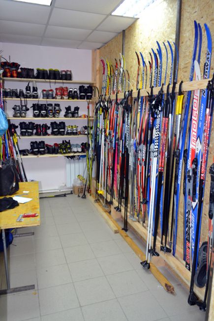 В Павловске начала работу новая лыжная база (фото).