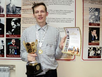 Барнаульский мастер ФИДЕ Виталий Бояринцев - призёр шахматного фестиваля "Павлодар Опен".