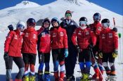 Спортсмены СШОР «Горные лыжи» открыли сезон на Эльбрусе