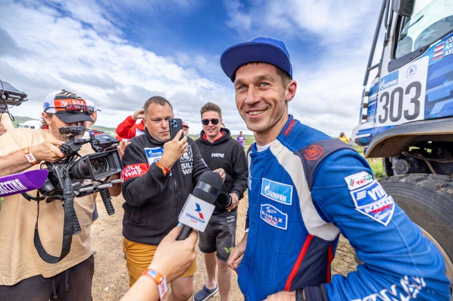 Дмитрий Сотников выиграл "Шёлковый путь" в пятый раз. Фото: "КАМАЗ-мастер"
