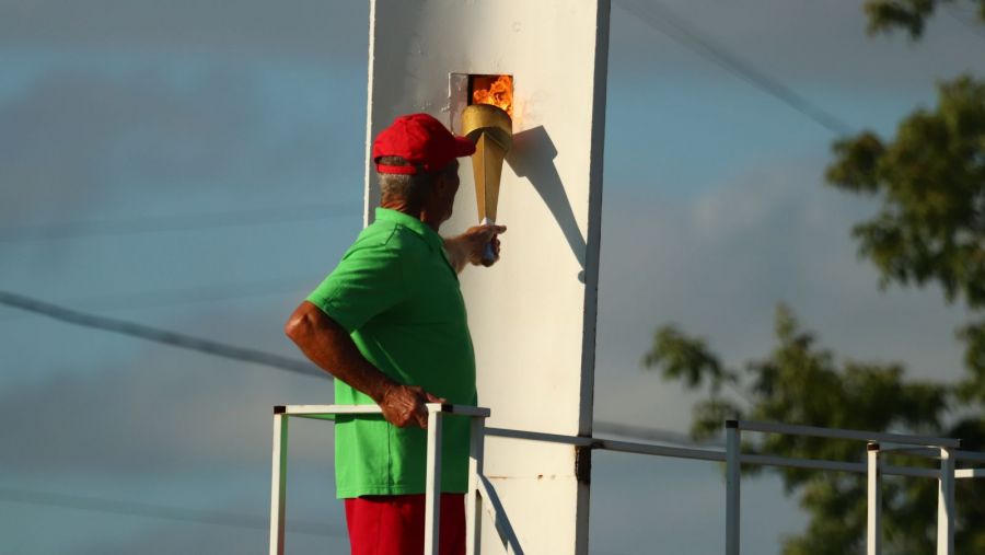 19 июля. Открытие олимпиады в Родино. Фото: "Алтайский спорт"