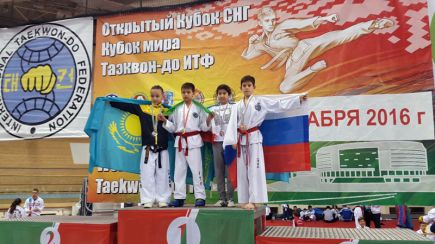 Никита Дёмин – серебряный и бронзовый призёр международного турнира по тхэквондо ИТФ «Открытый Кубок стран СНГ – Кубок Мира».