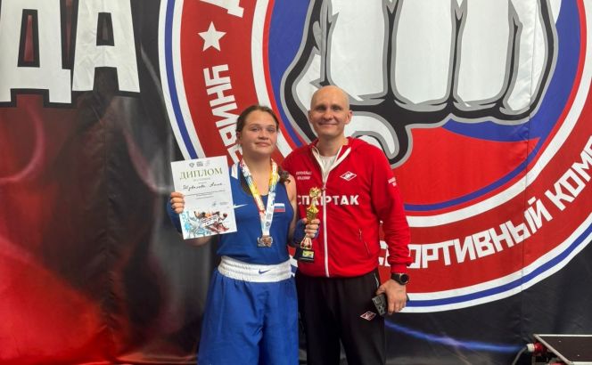 Анна Шувалова и её наставник Владимир Колокольцев