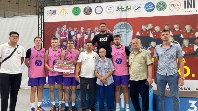 «Рубцовск» стал победителем прошедшего в Казахстане турнира по баскетболу 3х3 памяти Сергея Федосеева