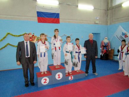 В Барнауле прошло открытое первенство города «Кубок Деда Мороза» на призы СДЮШОР по тхэквондо «Олимпийские надежды».
