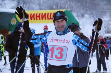 В селе Алтайском прошёл 50-километровый лыжный марафон «АлтайSKIй» (фото).